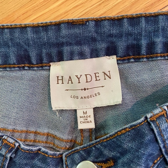 Hayden pearl distressed denim size 4 - Picture 2 of 2